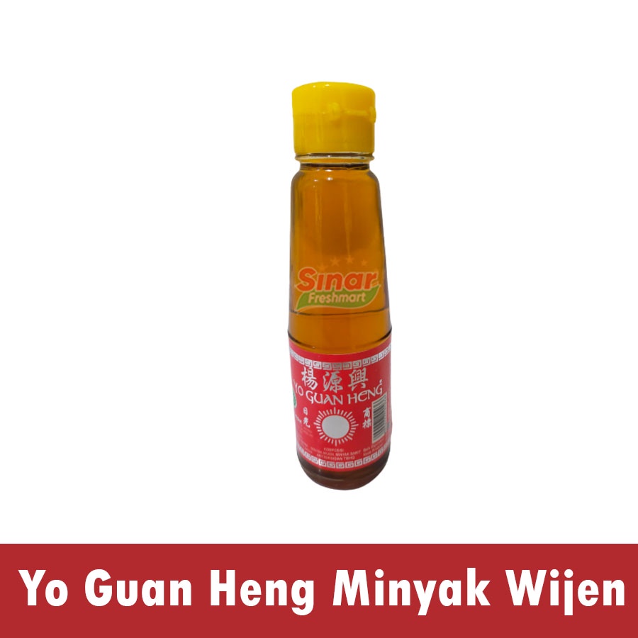

[SINAR.FRESHMART] YO GUAN HENG MINYAK NABATI / MINYAK WIJEN [270 ml]