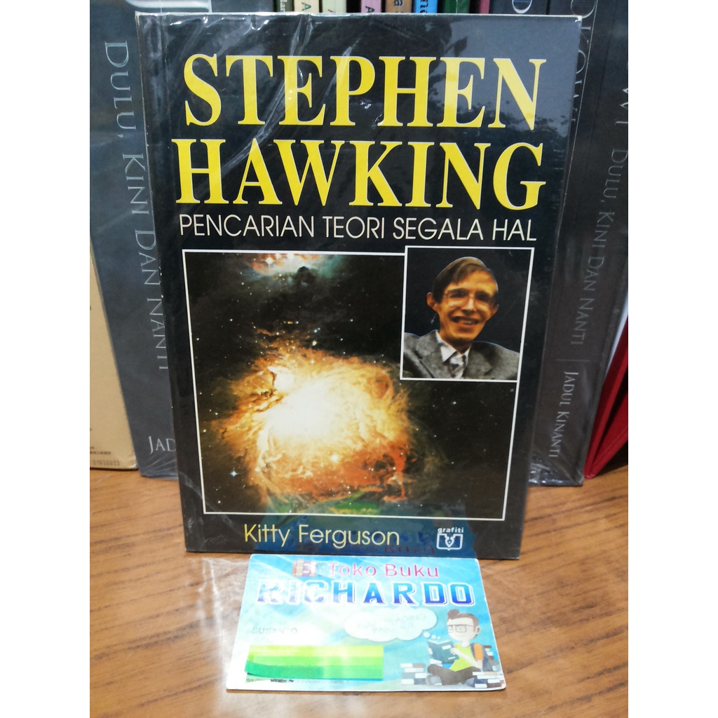 Buku Stephen Hawking Pencarian Teori Segala Hal --- Kitty Ferguson