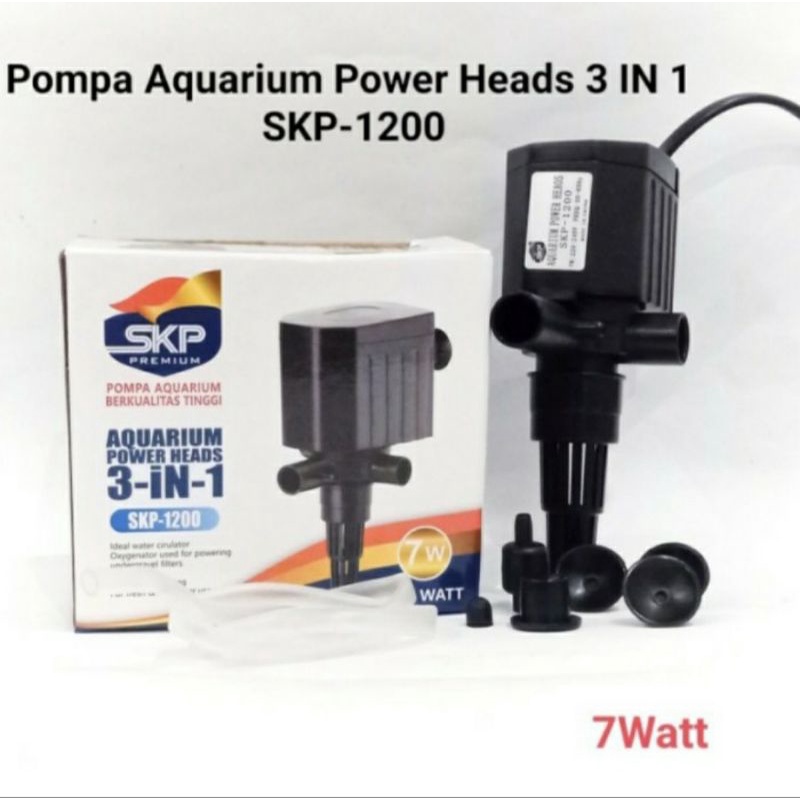 Jual SKP 1200 Pompa Celup Power Head Aquarium Aquascape Hidroponik