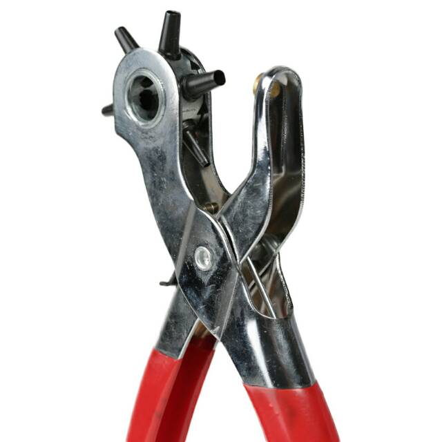 Alat - Tang Pembolong Gesper - Bahan Kulit - Leather Punch Pliers 6 Size Lobang