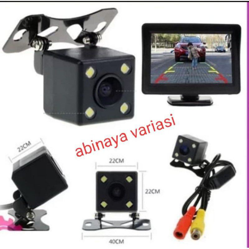 Kamera Belakang Mobil BRIO Camera Parkir Mundur LED