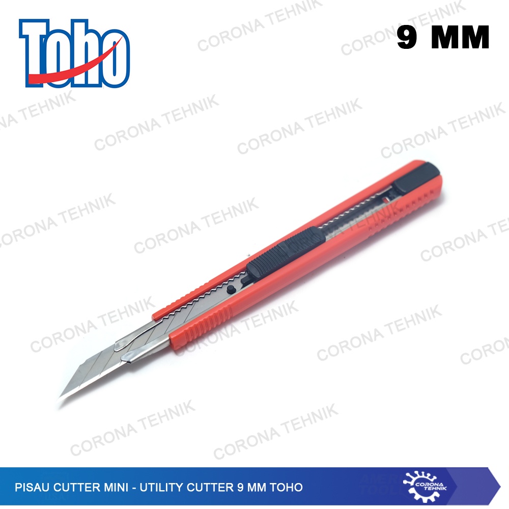 Toho - Pisau Cutter Mini - Utility Cutter 9 mm