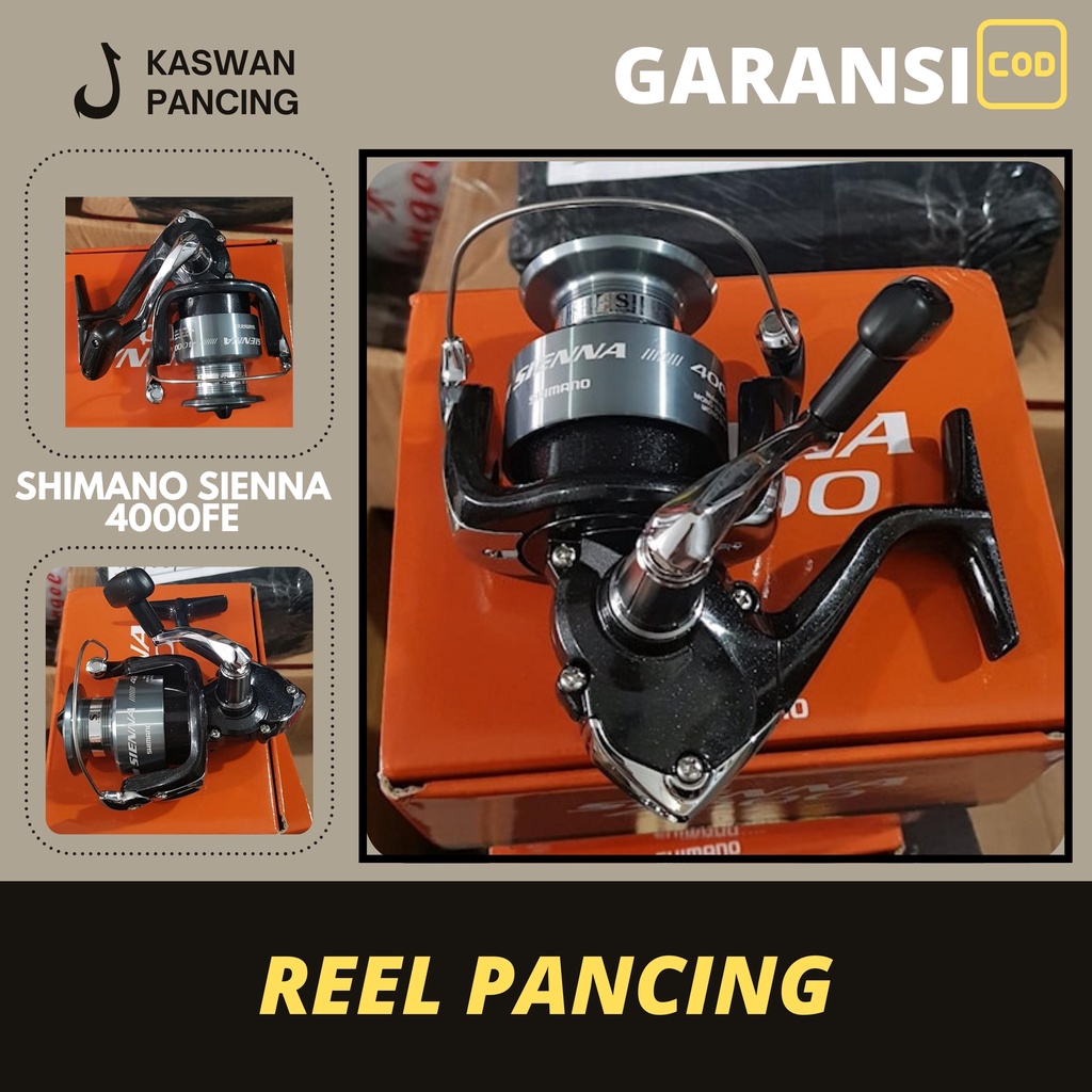 COD REEL SHIMANO SIENNA 4000FE TERLARIS GARANSI