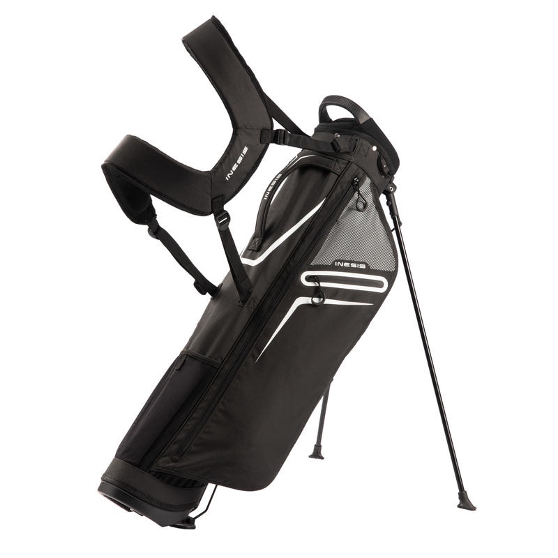 INESIS Ultralight Tas Stand Golf Kapasitas 15L Untuk 7 Tongkat Golf