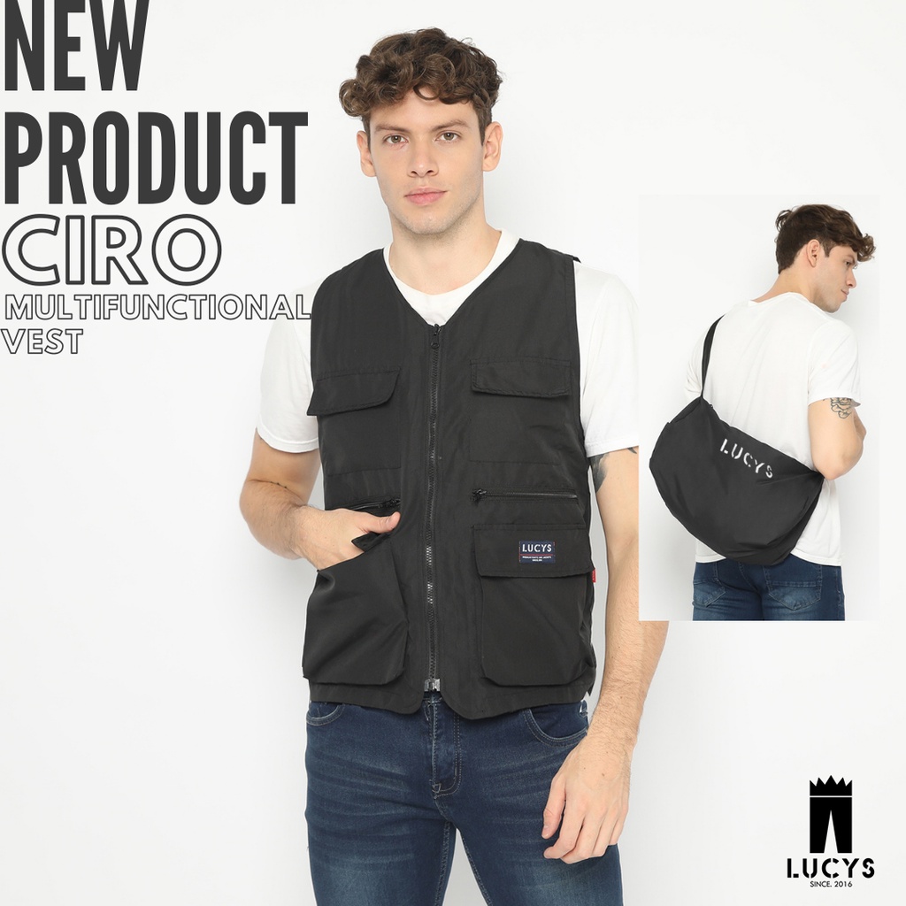 Rompi Jaket Jadi Tas Multifungsi Kana