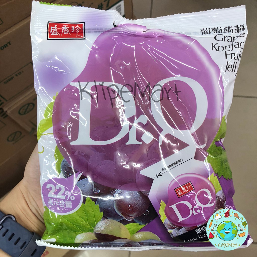 

Dr. Q konjac fruit jelly (lychee, lemon, passion fruit, grape)