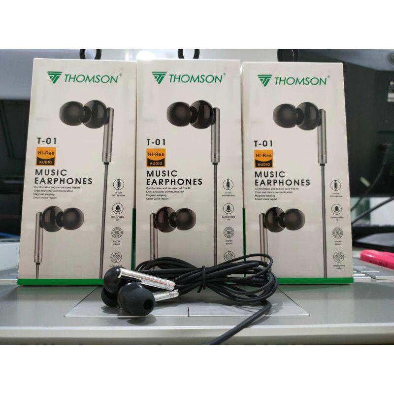 Headset/ HF/ Earphone Thomson T-01 Black