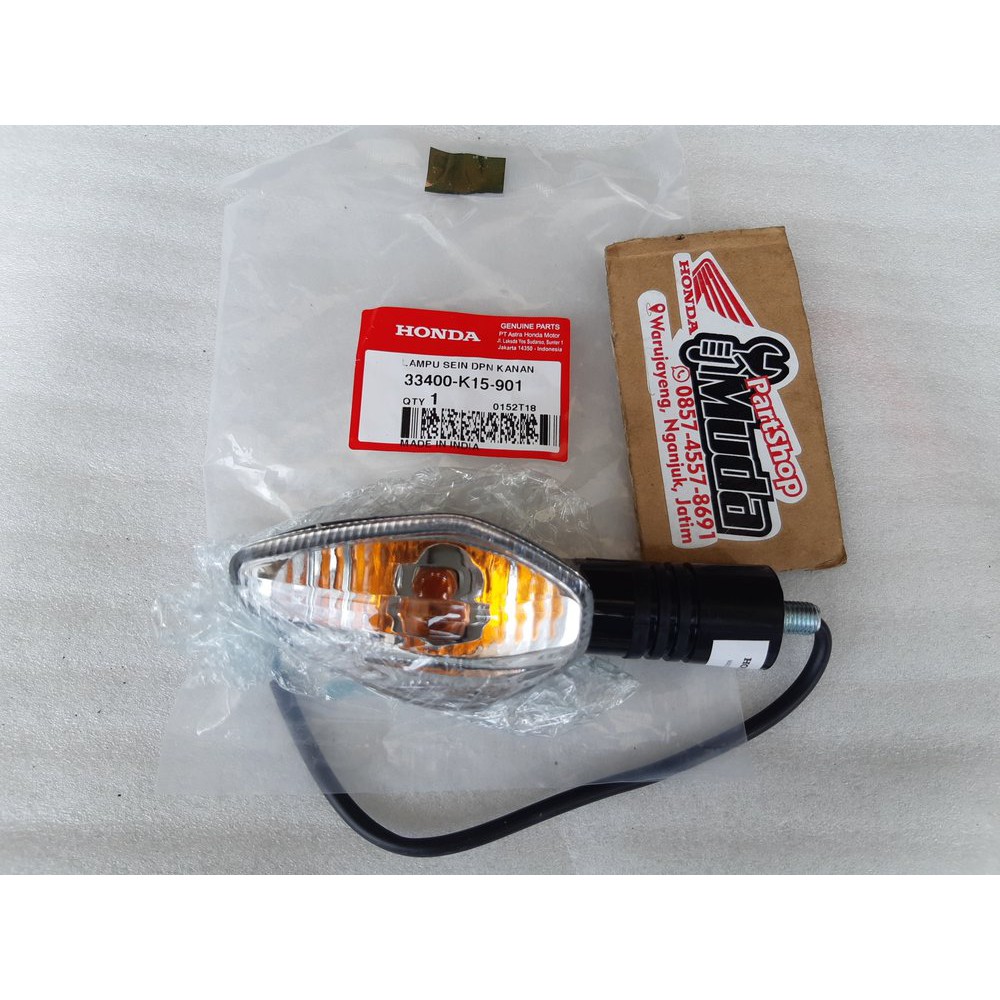 WINKER ASSY R FR I 33400 K15 901 I LAMPU SEIN KANAN DEPAN OLD CB150R CB VERZA MEGAPRO MEGAPRO MONO 1 Shopee Indonesia