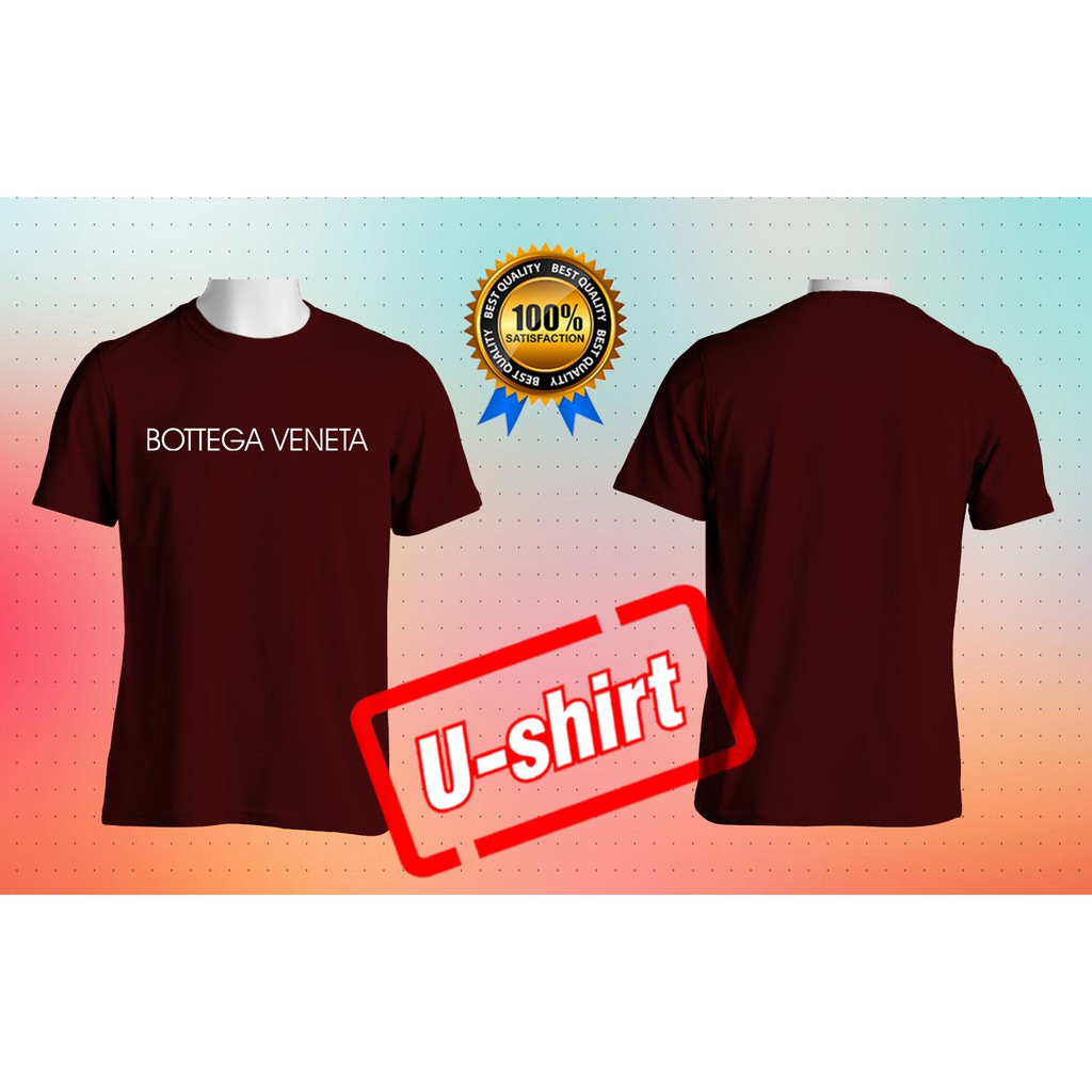 T-SHIRT BAJU KAOS BOTTEGA VENETA SIMPLE ELEGANT PRIA&WANITA U-SHIRT
