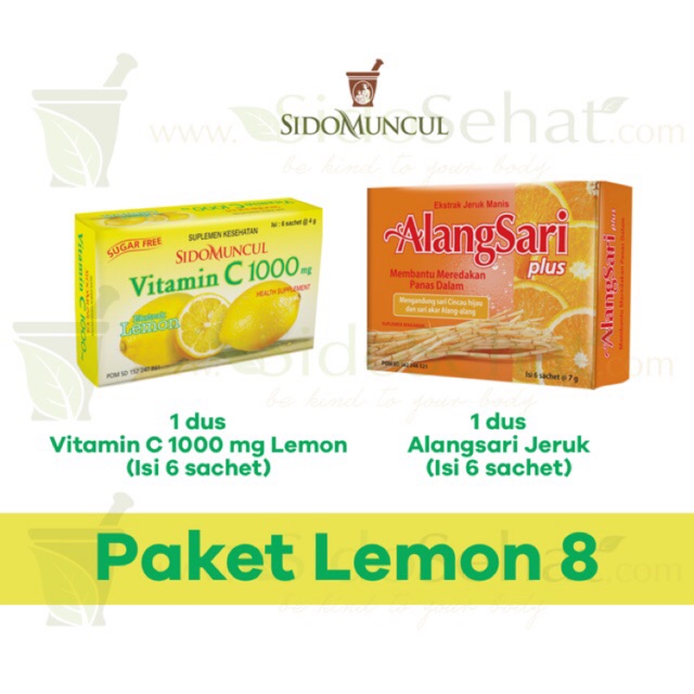 

1 Dus Vitamin C 1000 + 1 Dus Alangsari Jeruk Manis SidoMuncul