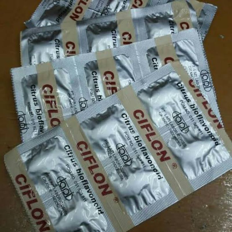 CIFLON/Tablet untuk meringankan gejala wasir 1 strip @ 6 kaplet