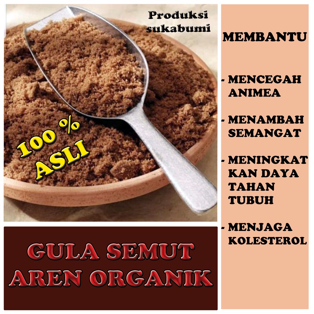 

Gula semut aren mencegah animea (500g)