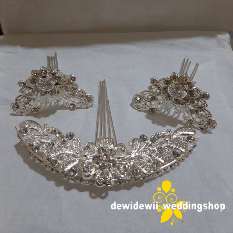 Centung + Sisir Kartika (Batu diamond, ModeL Tanam)