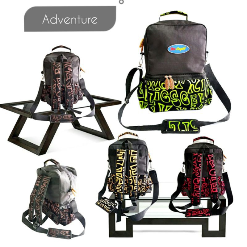 Tas Asi ADVENTURE 3IN1 / Cooler Bag 3in1 Backpack Tas penyimpan Asi Two Angels s1