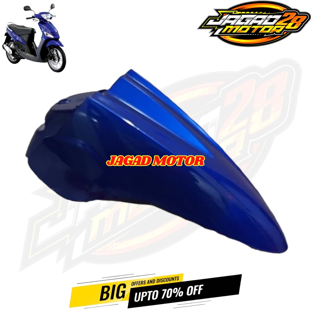 Spakbor Depan Yamaha Mio Spoty Mio Lama Biru / Sepakbor Depan Yamaha Mio Sporty Mio Lama Biru / Slebor Selebor Depan Yamaha Mio Sporty Mio Lama Biru