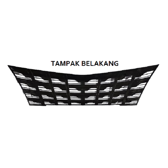 GRILL AVANZA,XENIA 2019 M/ALPARD HITAM LIST CHROME JSL