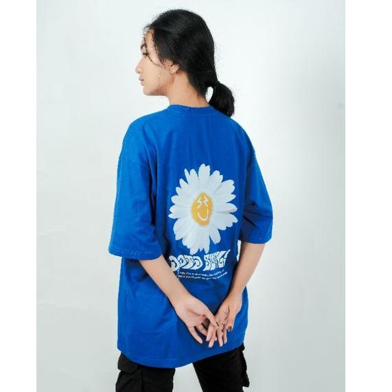 [KODE VQJ88] OOTDSUPPLY Oversized Tshirt Daisy Benhur l Kaos Oversized Pria dan Wanita