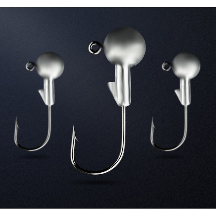 Kail pancing jig head untuk soft lure