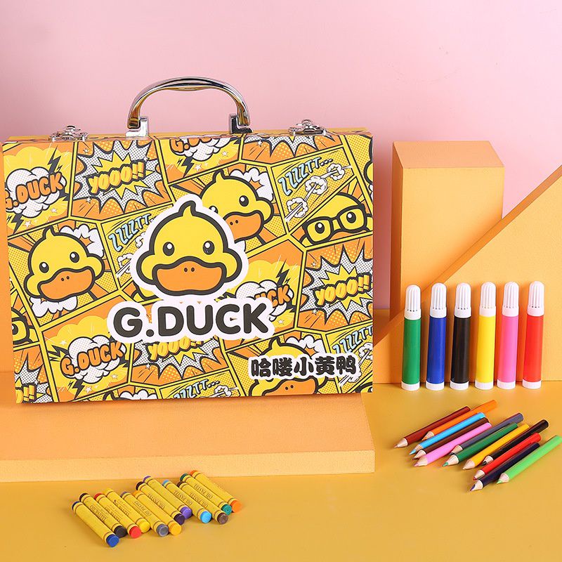 

PS - CRAYON ART SET 67 PCS G.DUCK PENSIL WARNA WARNI / COLOURING SET 67 PCS G. DUCK MODEL KOPER / GULALI BOOKS PAKET MEWARNAI SET 67 G. DUCK MODEL KOPER