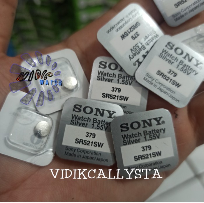 BATREI SONY 379 SP SR521SW 521 SR521 BATRE BATERAI JAM TANGAN ORIGINAL