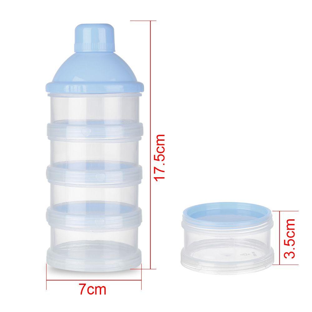 Top dispenser Botol Susu Formula Bayi 4 Tingkat Untuk Travel