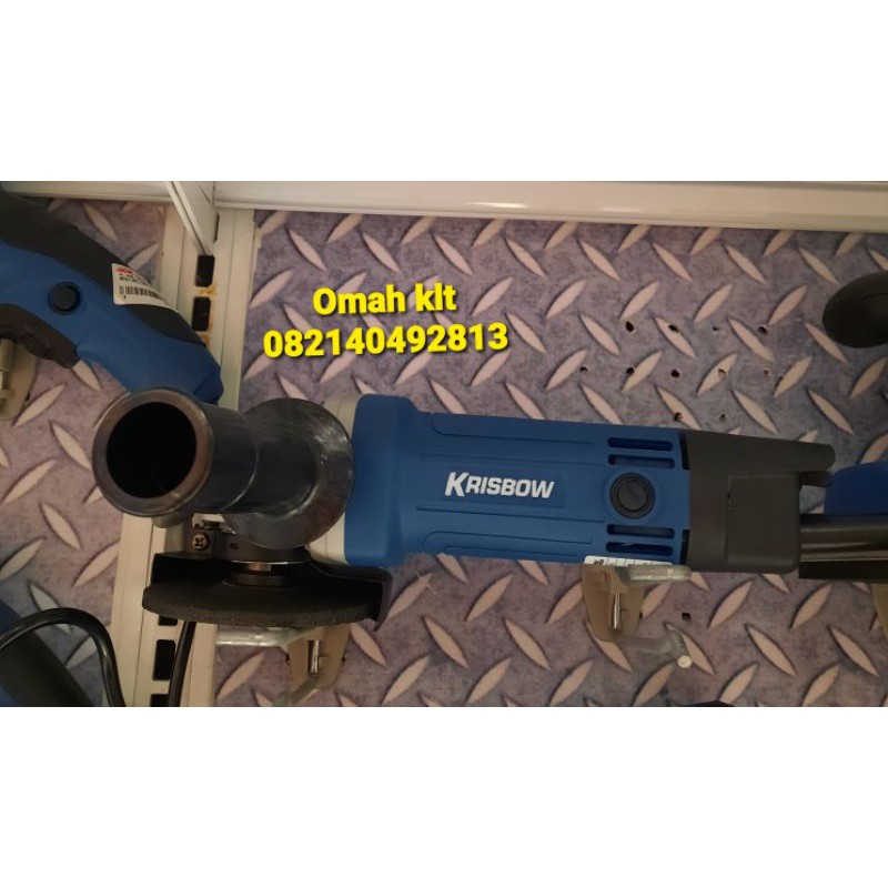 gerinda tangan krisbow mesin gerinda angle grinder 4inc krisbow