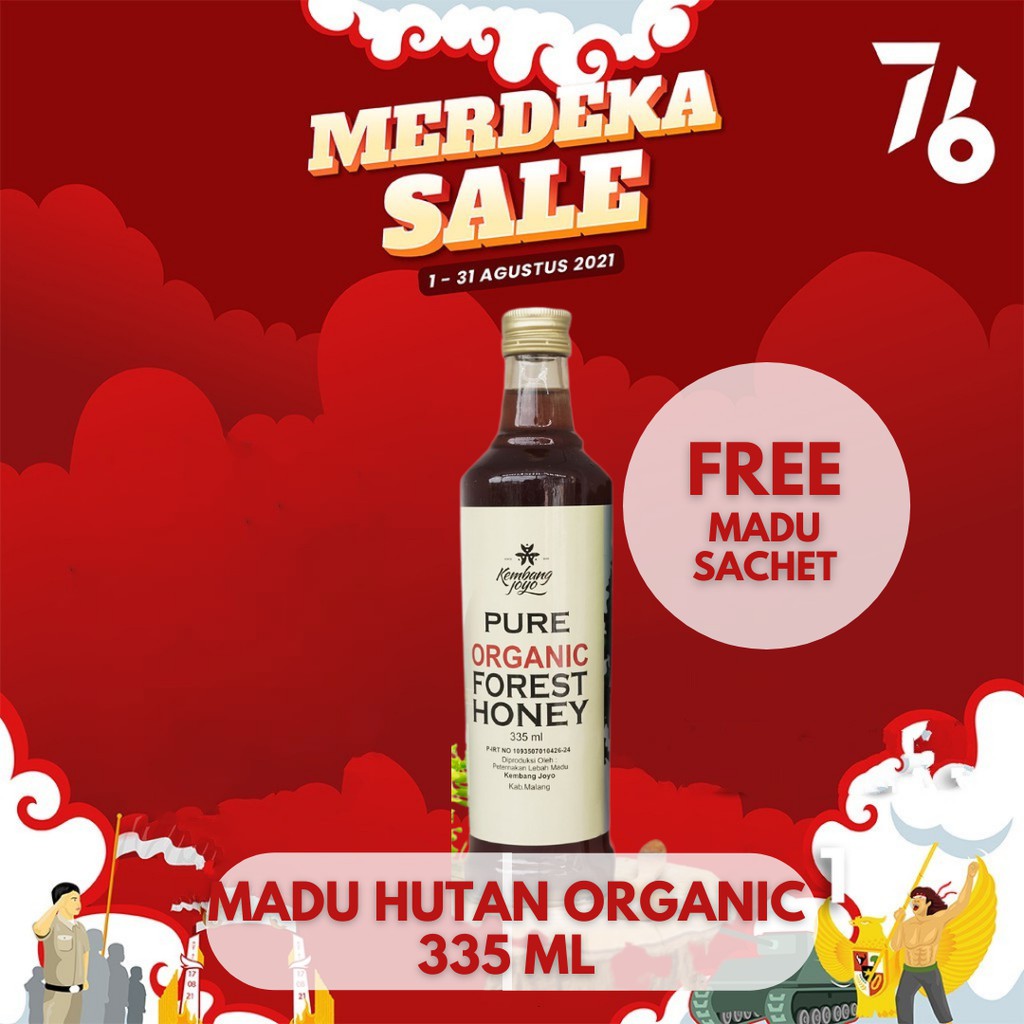 

Madu Organik Hutan - Madu Asli Kembang Joyo 335ml