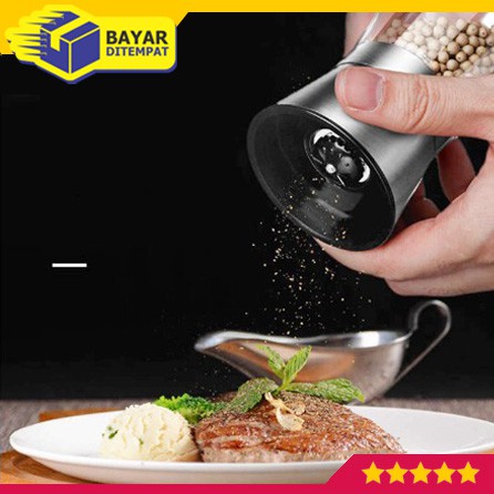 Botol Kaca Tutup Lubang Tempat Aneka Bumbu Garam Merica Lada Gula Tabur Wadah Dapur Unik Murah [WN85