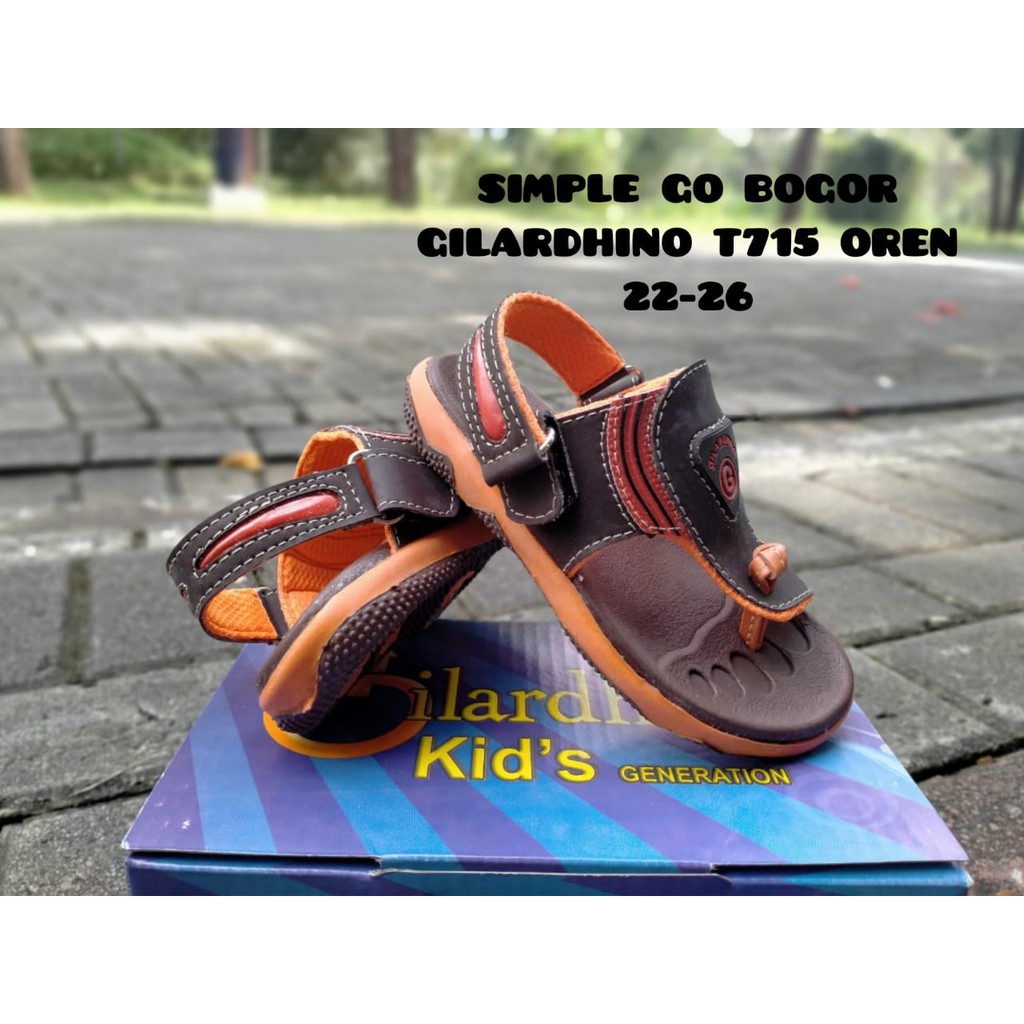 SANDAL BABY COWOK - SEPATU SANDAL BALITA COWOK MINI LUCU CAKEP GILARDHINO 22-26