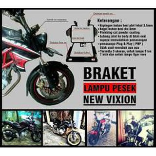  Vixion  Old Pake Lampu  Jeep LAMPUTASOR