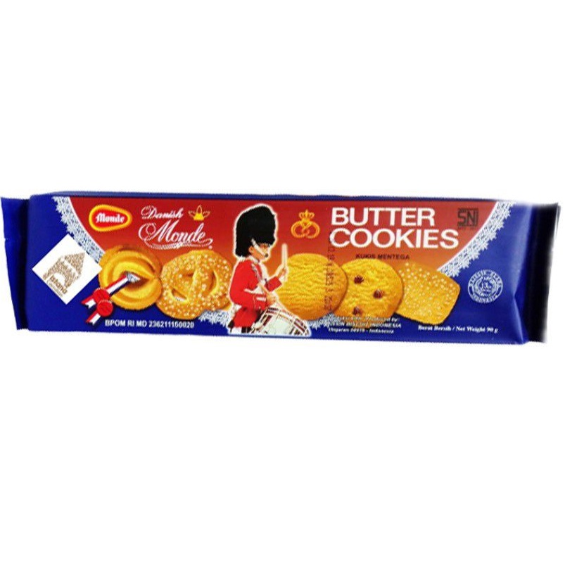 

MONDE BUTTER COOKIES 90 GR