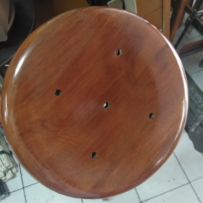 Kursi Kayu - Papan /Kayu Dudukan Kursi Bulat 30