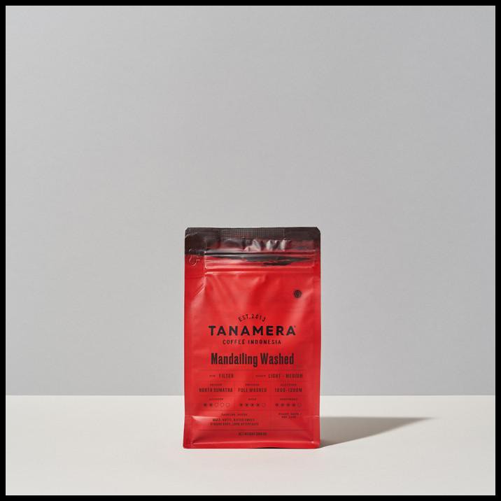 

Kopi Arabika Tanamera Coffee Sumatera: Mandailing Washed 250G - Filter Roast, Whole Beans