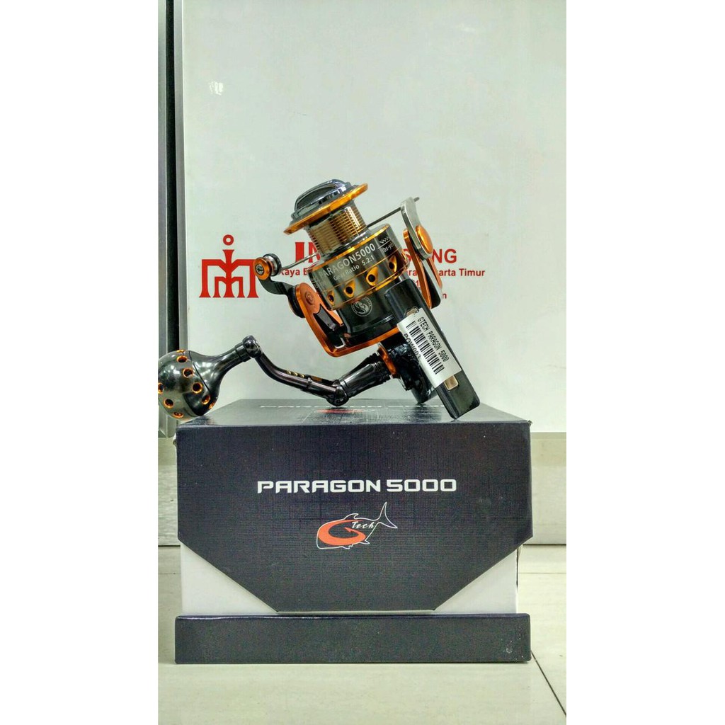 alat pancing mantul habis Reel G TECH Paragon 5000
