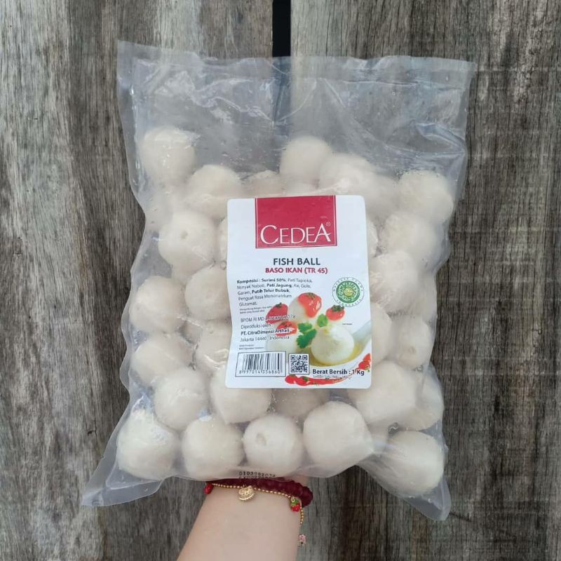 

Cedea fish ball baso ikan tr45 only semarang via gosend