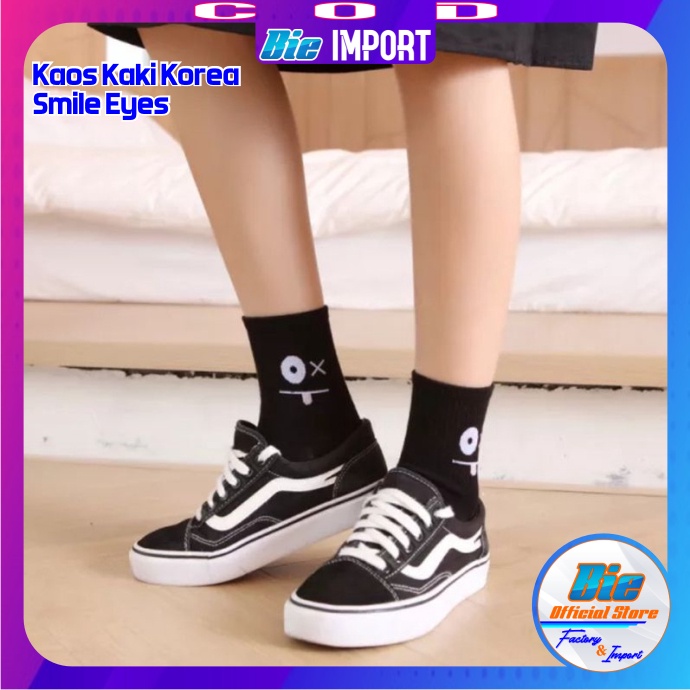 Kaos Kaki Korea Wanita Motif Gost Impor Best Seller