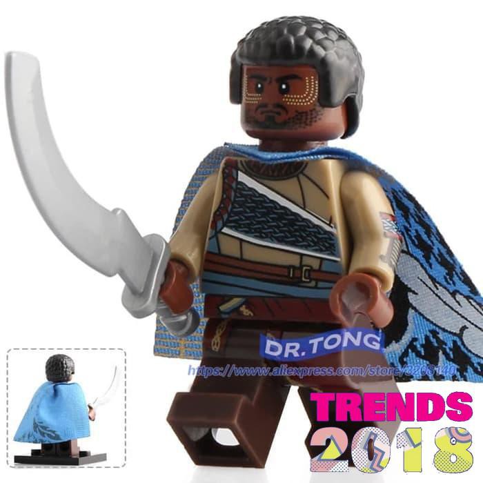Terbaru Black Panther M'baku Shuri W'kabi Eric Minifigure 0197 infinity war