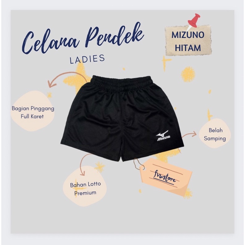 Celana Kolor Voli Logo Cewek