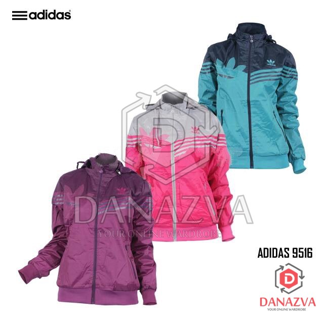 RESTOK NOVEMBER - Jaket Adidas Wanita 9516 Tosca Cewek Bolak Balik