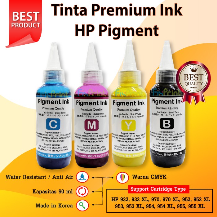 Tinta Refill HP 90ml Cartridge Printer X451dn X476dn X551dnX576dn dw