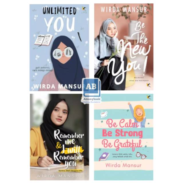 [Paket Hemat] 4 Buku Wirda Mansur - 100% Original Book