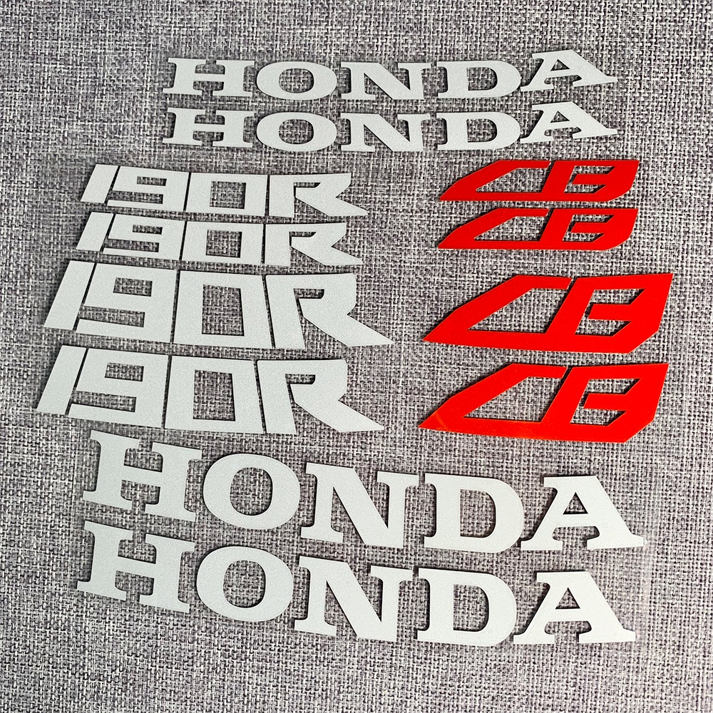 1 Set Stiker Reflektif Anti Air Untuk Dekorasi Motor Honda 190X CBF,CBF 190R,CB 190X,190R CB