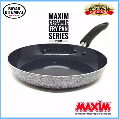 SAUCEPAN MAXIM ISI 2PCS NEOSTONE 18 CM+26CM FRYPAN AWET PRAKTIS