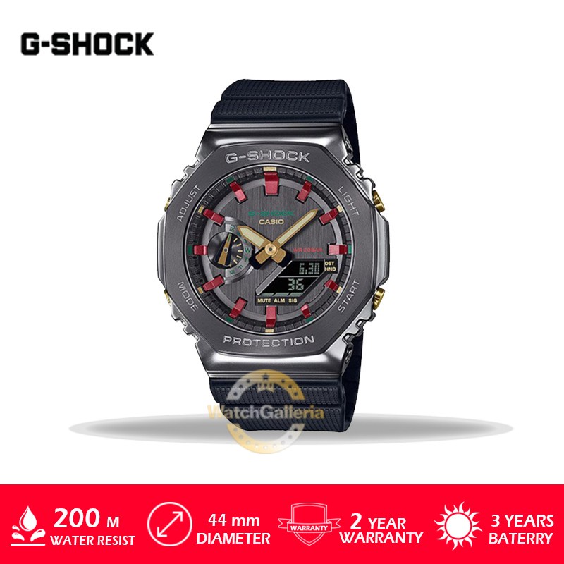 Casio G-Shock GM-2100CH-1ADR / GM-2100CH-1A / GM-2100CH Garansi Resmi