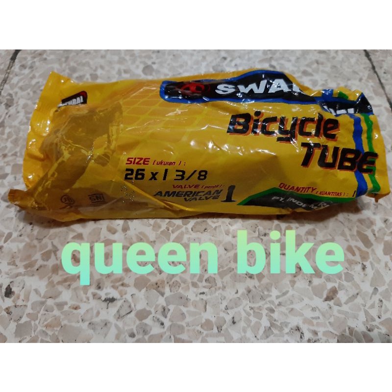 Ban Dalam Sepeda 26x1 3/8 Jengki Kumbang Siera Cop Motor American Valve AV SWALLOW