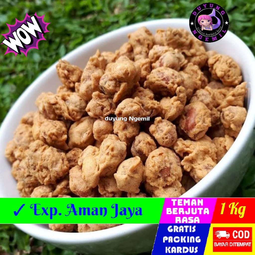 

[1Kg] Kacang Bandung / Kacang Medan - Duyung Ngemil - makanan ringan jajanan jadul camilan termurah jajanan murah cemilan sehat snack kiloan