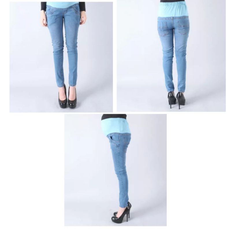 CELANA HAMIL JEANS SOFT JEANS/CELANA BUMIL/CELANA HAMIL MODEL TERBARU