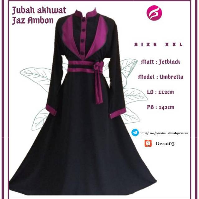 Jubah Gamis Akhwat Shopee Indonesia