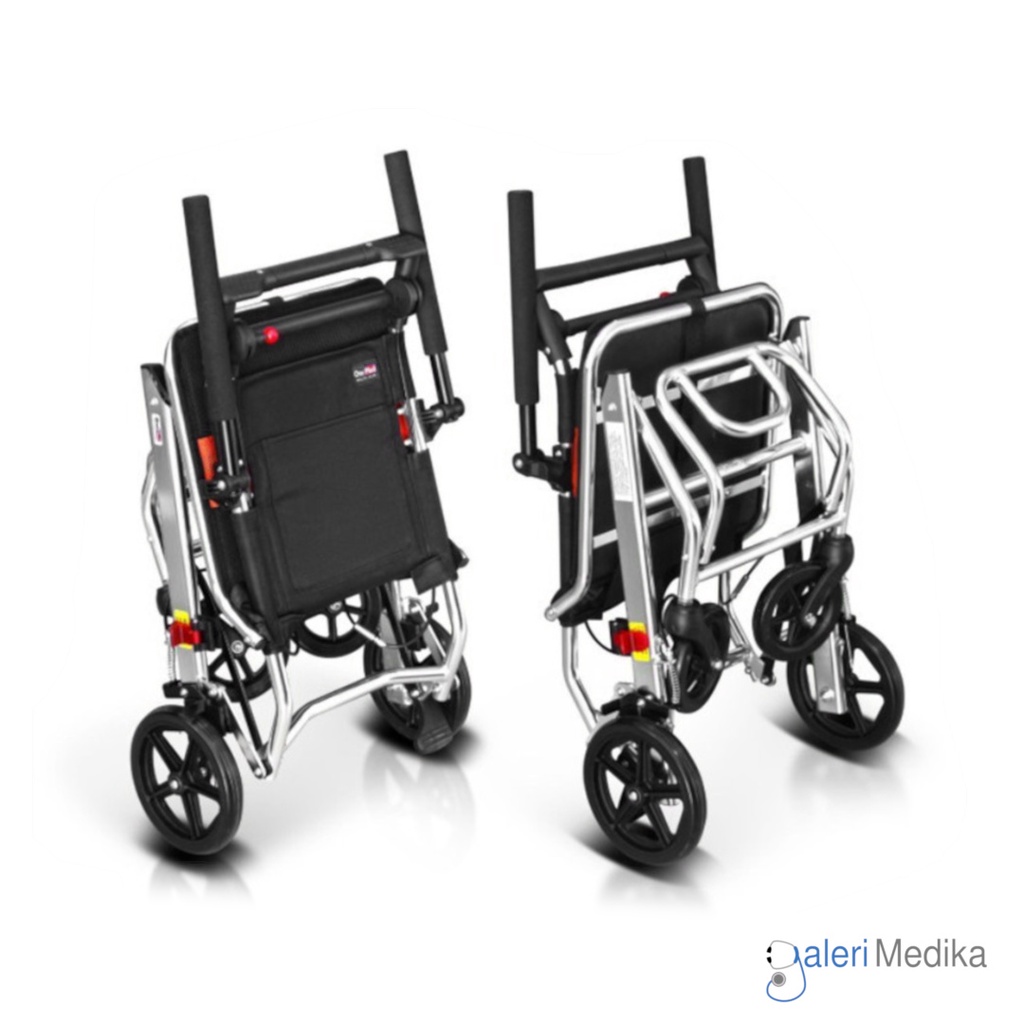 Kursi Roda Travel Deluxe Onemed FS 800L /  Travel Wheelchair Deluxe Onemed FS800L