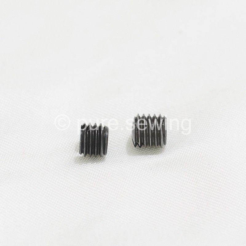 (2PCS) P/N 33a Baut Kaki Tiga Mesin Jahit Tradisional ukuran 0,45 cm dan 0,6 cm